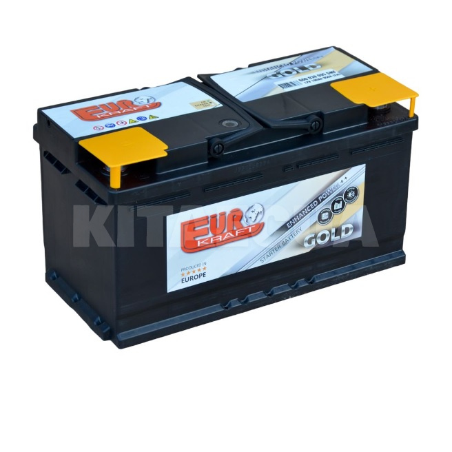 Аккумулятор автомобильный 100ч 950А "+" справа EUROKRAFT (СТ-00145990)