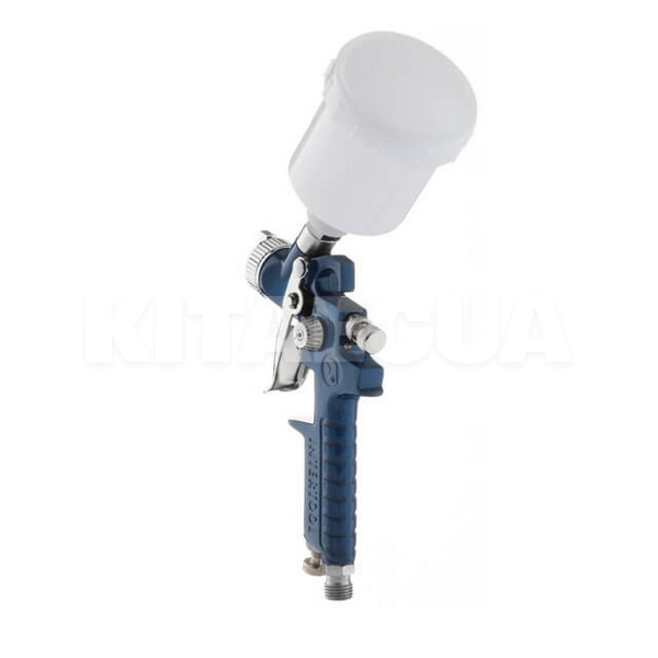 Краскопульт пневматический HVLP MINI 1.2мм 3 бар бачок 125мл Intertool (PT-0122-INTERTOOL) - 6
