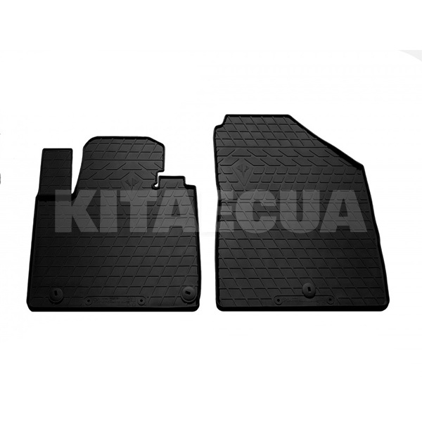 Резиновые коврики KIA Sorento III (UM) (2014-2020) HK клипсы Stingray (1010212)