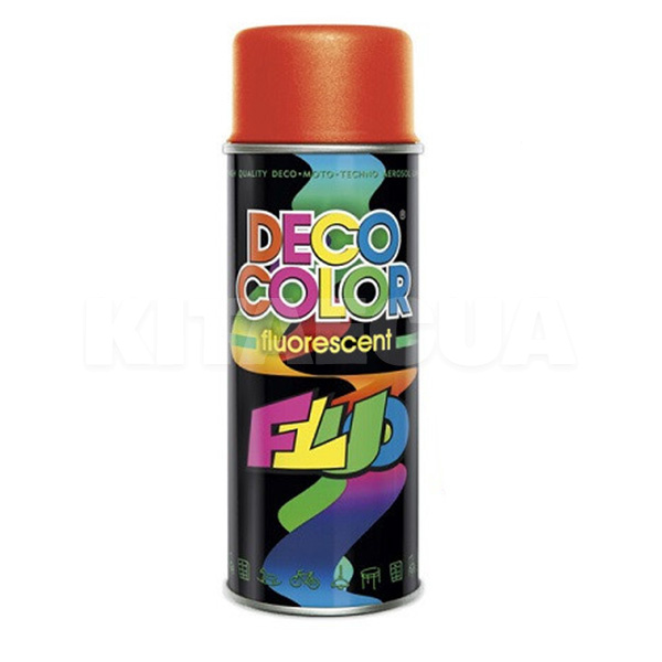 Краска флуоресцентная 400мл оранжевая DecoColor (68338-DecoColor)
