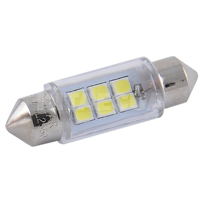 LED лампа для авто Premium Line SV8.5-8 24V 6500K 36 мм (комплект) Solar (SL2550)
