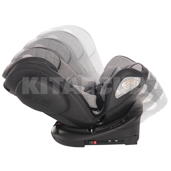 Автокрісло дитяче Aviator Isofix Black&Red 0-36 кг Lorelli (10071302167) - 2