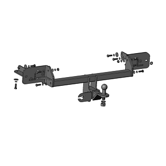 Фаркоп знімний Mazda Tribute (2000-2012) під американський квадрат Автопроставка