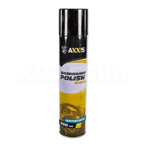 Поліроль для пластику "лимон" 650мл Dashboard Polish AXXIS (VSB-038)