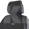 Накидки на сидіння чорні з підголівником Verona BELTEX (BX82100)