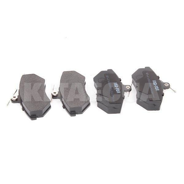 Колодки тормозные передние с ушком INA-FOR на TIGGO 1.6-1.8 (T11-3501080) - 3