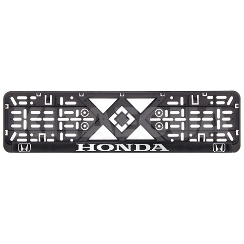 Рамка номерного знака пластик, з рельєфним написом HONDA VITOL (50260)