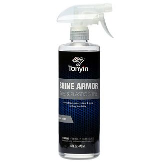 Очиститель (чернитель) шин 473мл Shine Armor Type Plastic Shine Tonyin