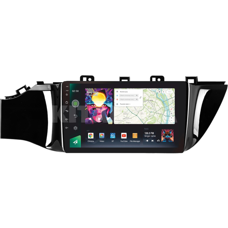 Штатная магнитола PRO 9464 4+64 Gb 9" Kia RIO 4 2016-2019 SIGMA4car (39728)
