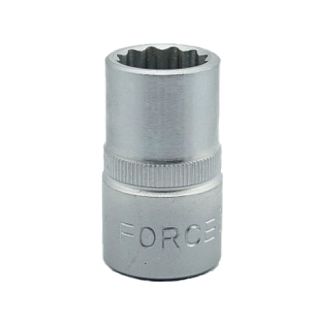Головка торцевая 12-гранная 16 мм 1/2" 38 мм FORCE