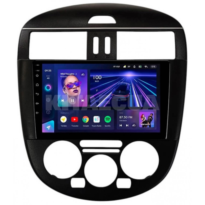 Штатная магнитола CC3L 4+64 Gb 10" Nissan TIIDA 2011-2015 MT AC Teyes (57098)