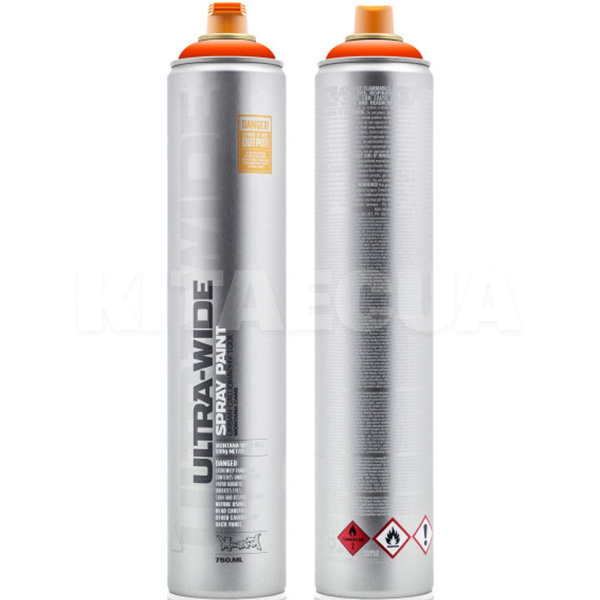 Фарба декоративна нітро-комбі 750мл "halloween" помаранчева напівматова Gold Ultra Wide MONTANA (100378-MONTANA)