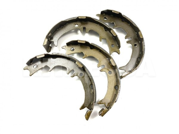 Колодки ручного тормоза (4шт) ABS на TIGGO 2.0-2.4 (T11-3502170)