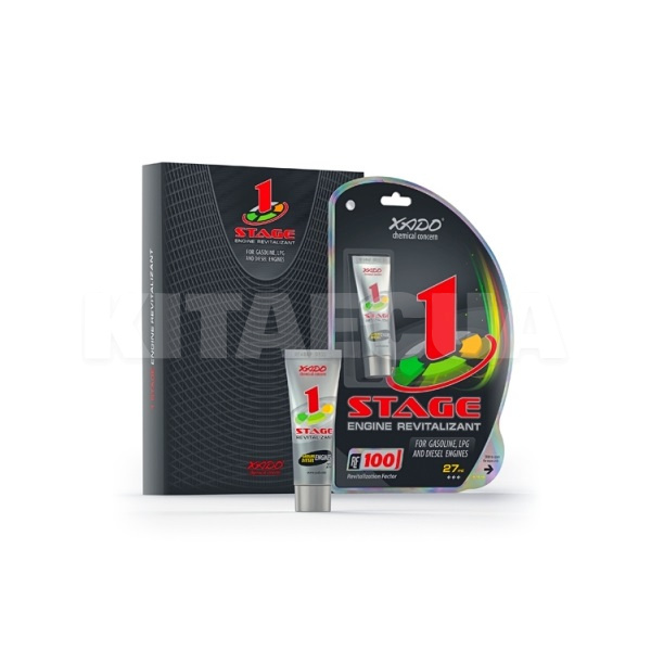 Присадка ревитализант для восстановления двигателя туба 27мл 1 Stage Revitalizant XADO (XA 10124)