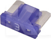 Предохранитель вилочный 3А micro фиолетовый Bosch (BO 1987529042)