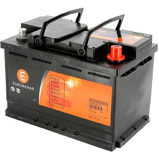 Акумулятор автомобільний 70Ач 640А "+" праворуч EUROREPAR