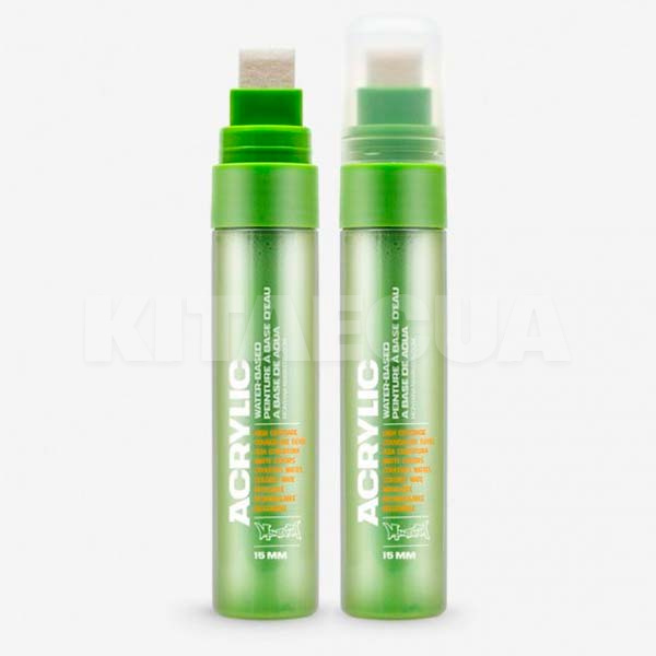 Маркер акриловый 15мм Shock Green Light MONTANA (323348) - 2