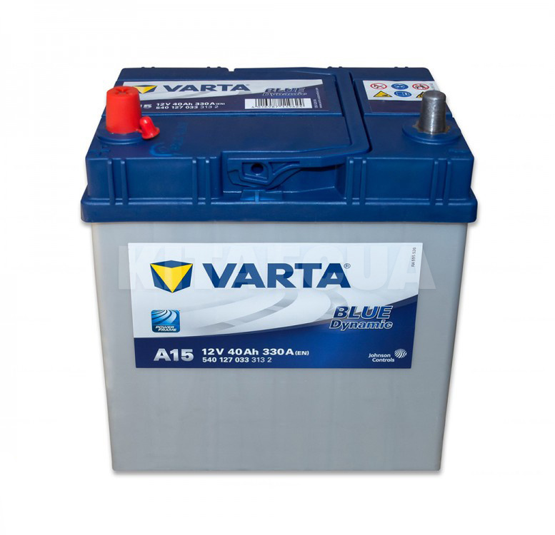 Акумулятор автомобільний 40Ач 330А "+" зліва VARTA (VT 540127BD)