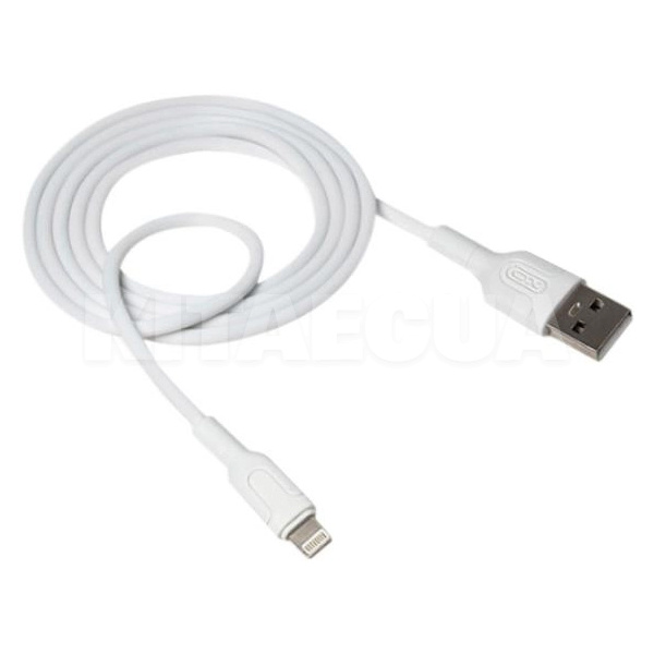 Кабель USB - Lightning 2.1А NB212 1м белый XO (XO-NB212i-WH)