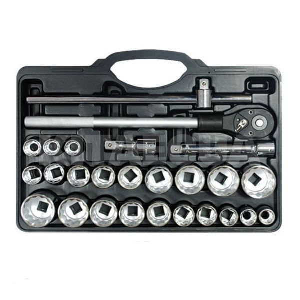 Набор инструментов профессиональный 3/4" 26 предметов Intertool (ET-6026) - 3