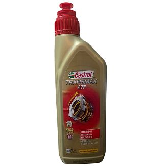 Масло трансмиссионное синтетическое 1л (в ГУР) ATF TRANSMAX DEXRON-VI MERCON LV CASTROL