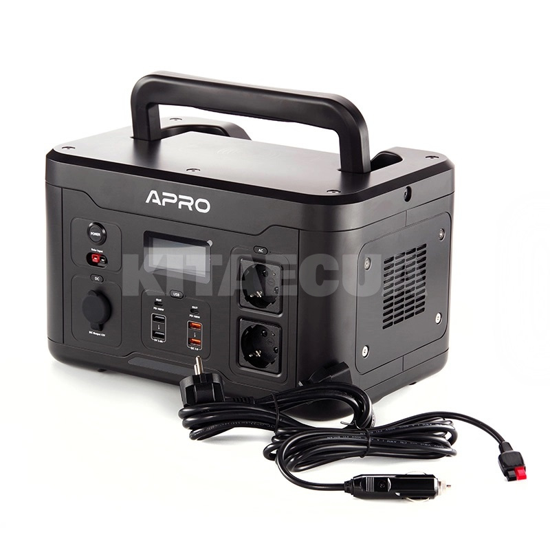 Портативная зарядная станция 1166 Втч PS-1000 APRO (852055) - 7