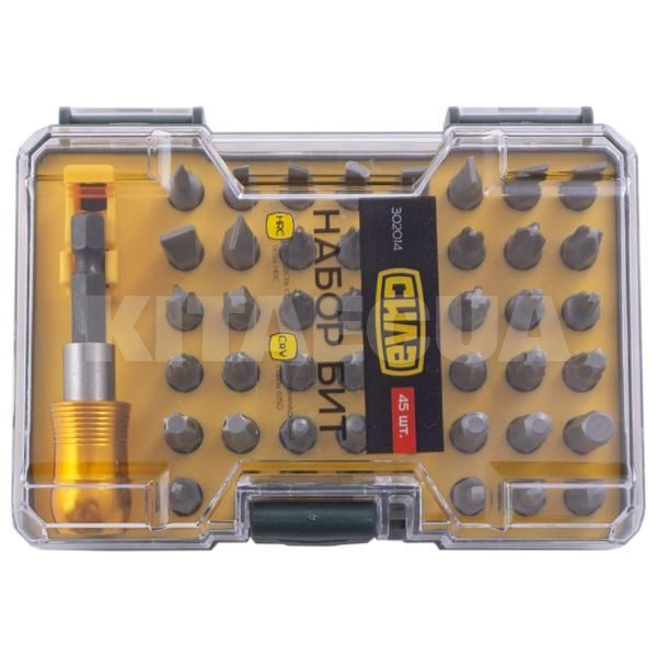 Набор бит с битодержателем 1/4" 44 предмета СИЛА (302014) - 3