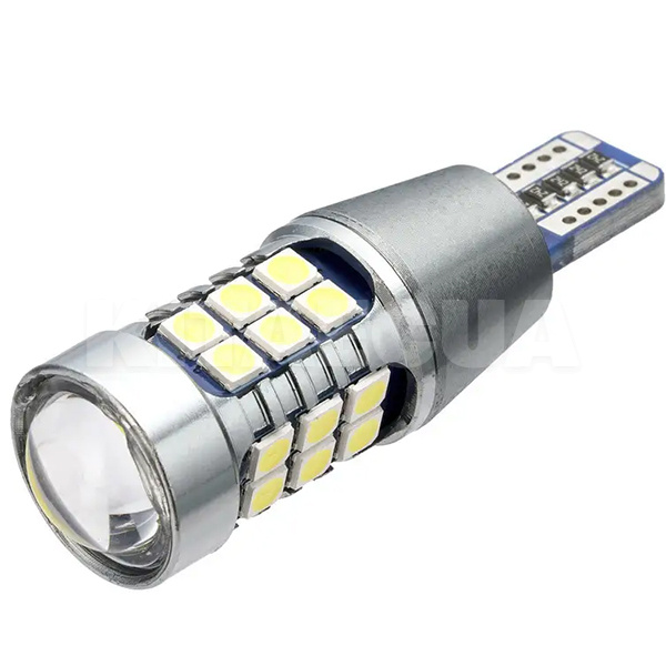 LED лампа для авто T15 W16W 6.5W 6000K 27 світлодіодів TBS Design (00-00020580)