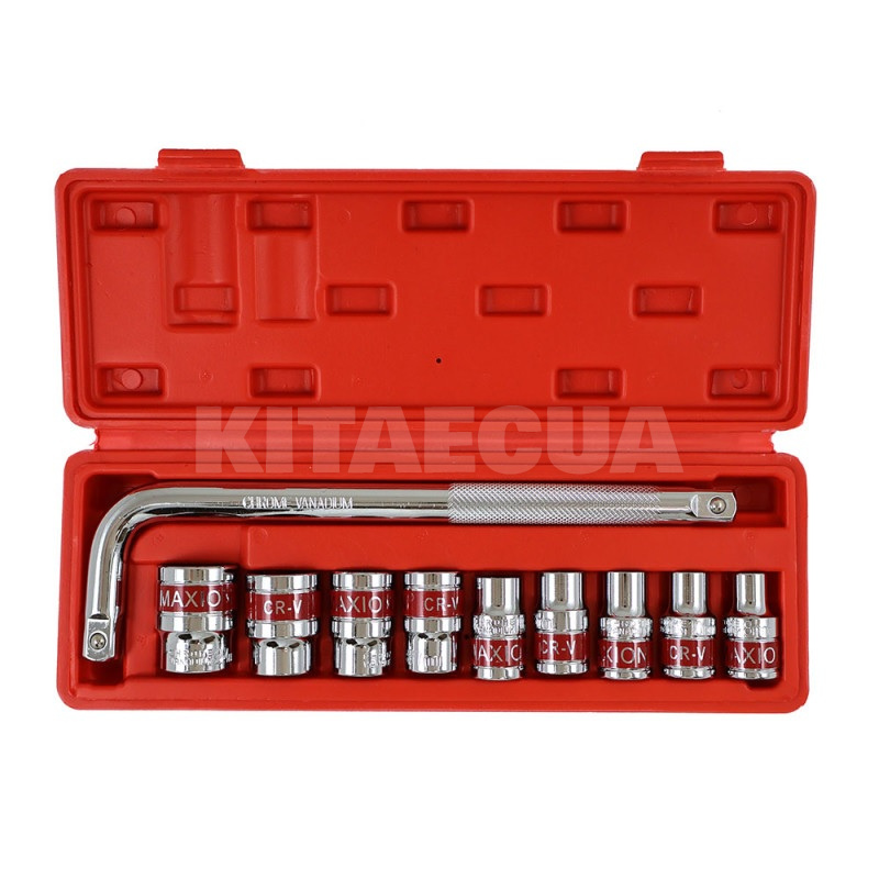Набор инструментов 1/2" 10 предметов Cr-V MAXION (MXTL- PC10) - 2
