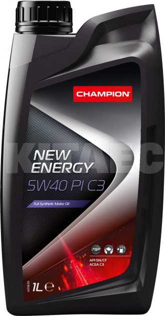 Масло моторное синтетическое 1л 5W-40 PI C3 Champion (8203114)