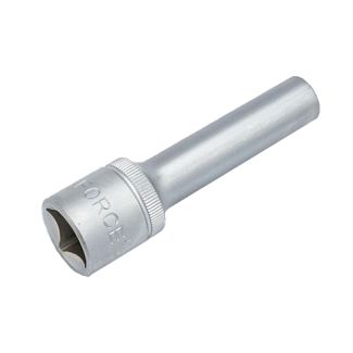 Головка торцевая 6-гранная удлиненная 10 мм 1/2" 77 мм FORCE