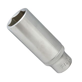 Головка торцевая 6-гранная удлиненная 16 мм 3/8" 63 мм FORCE