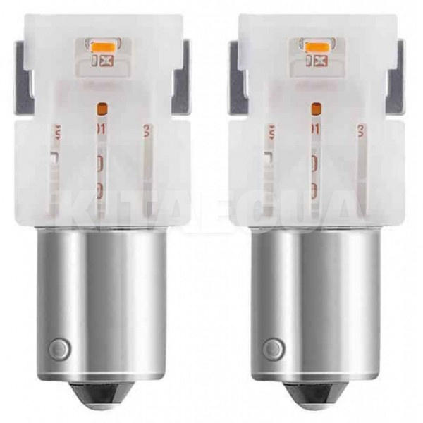LED лампа для авто LEDriving SL BAU15s 1.5W amber (комплект) Osram (OS7507DYP-02B) - 2