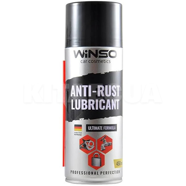 Мастило проникаюче рідкий ключ ANTI-RUST LUBRICANT 450мл Winso (820220)