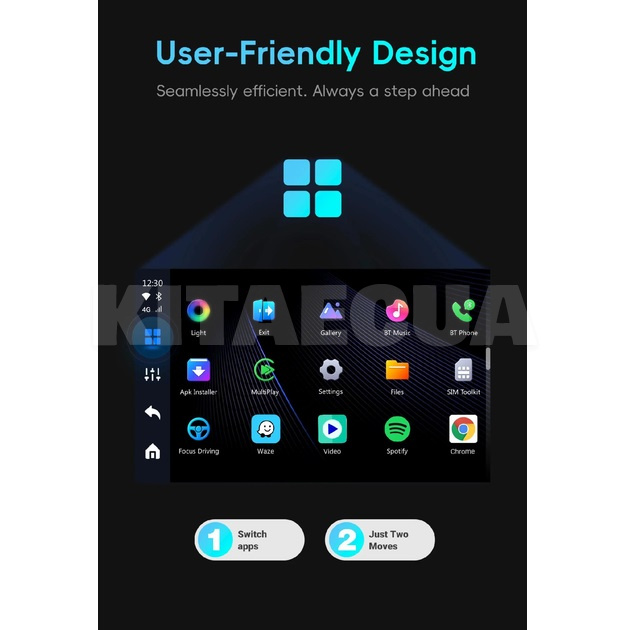 Приставка CarPlay AI Box Picasou 3 Ottocast (OTT-P3) - 4