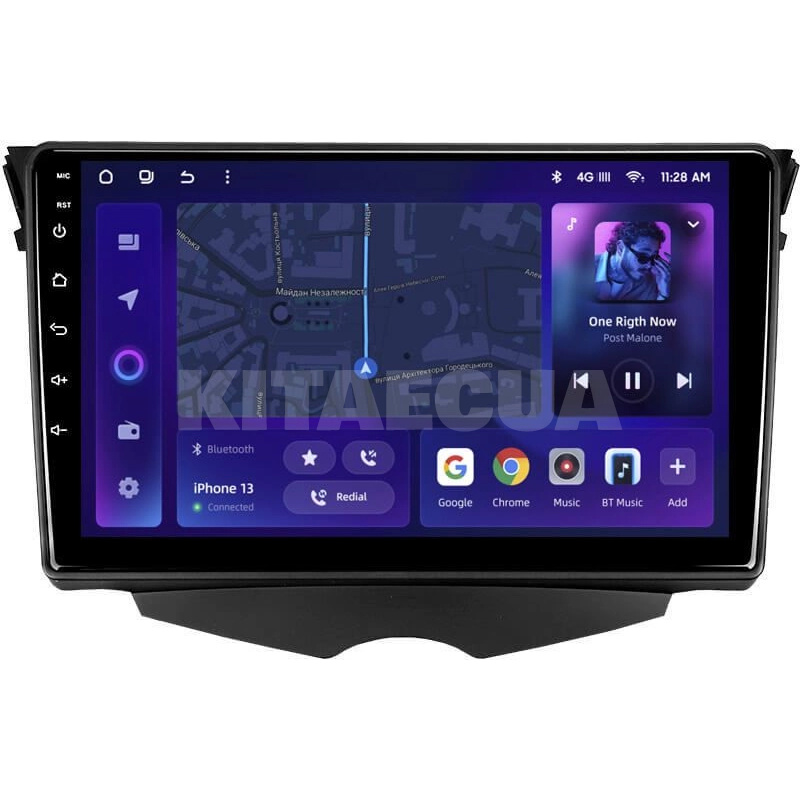Штатна магнітола MOSS M2 4+32 Gb 9" Hyundai Veloster FS 2011-2017 (A) AMS (49168)