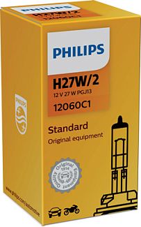 Галогенная лампа H27W 27W 12V Vision PHILIPS