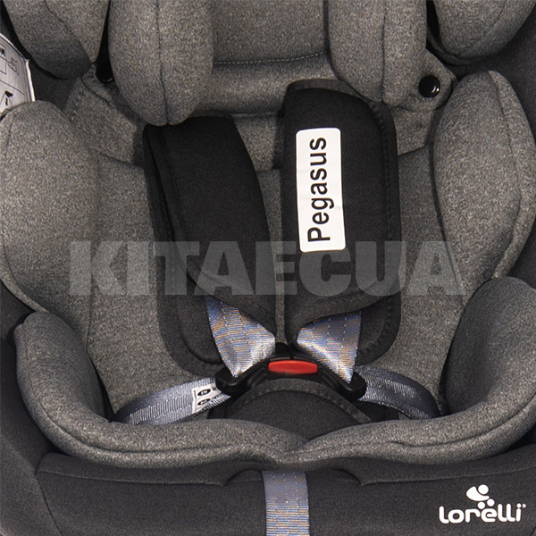 Автокрісло дитяче Pegasus Isofix Light&Dark Grey 0-36 кг Lorelli (10071462102) - 2