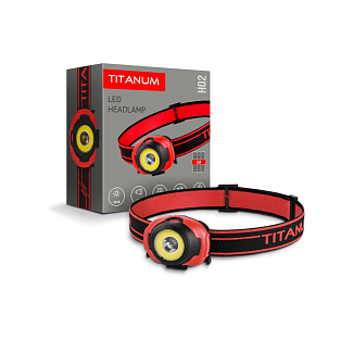 Фонарь светодиодный налобный 100lm TITANUM