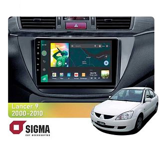 Штатна магнітола X9464 4+64 ГБ 9" Mitsubishi Lancer 9 CS 2000-2010 SIGMA4car