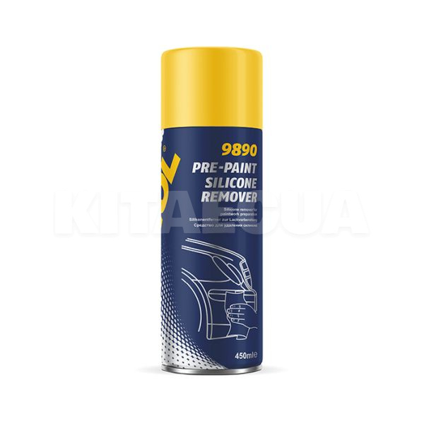Очиститель кузова антисиликон 450мл Pre-Paint Silicone Remover Mannol (9890)