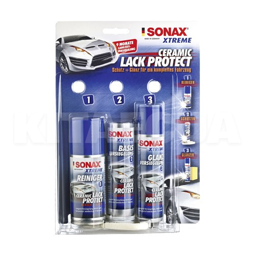 Рідке скло для лкп на 9 місяців 240мл Xtreme Ceramic Lack Protect Sonax (247941)