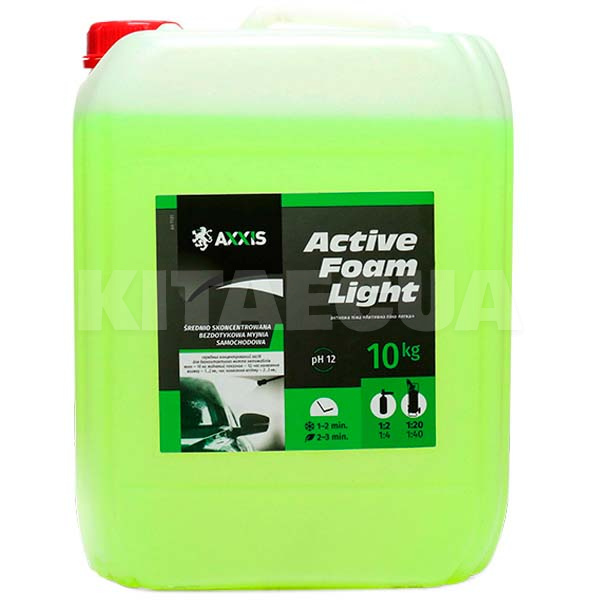 Активна піна Active Foam Light 10л концентрат лужна AXXIS (ax-1131)