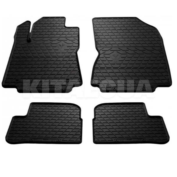 Резиновые коврики в салон CITROEN C3 III (2016-н.в) CP клипсы Stingray (1003044)