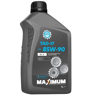 Масло трансмісійне мінеральне 1л 80W-90 Trans Max TAD17I GL-5 MAXIMUM