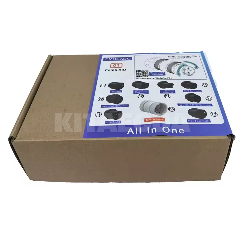 Переходник универсальний, на любой тип (All-In-One) 8 в 1 EVOLADO (P-ALLIN) - 2