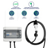Заряджання для електромобіля 22кВт 32А 3-фази Type 2 (європейське авто) 10м POWER UACHARGER (CHC-PW222223-21-10)