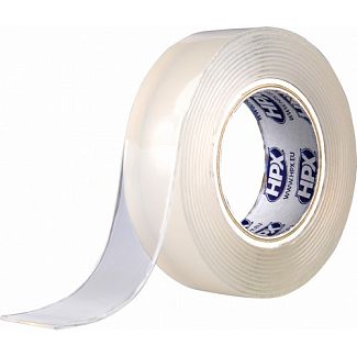 Двусторонняя прозрачная лента Maxpower для экстремальных нагрузок 2 м х 19 мм HPX