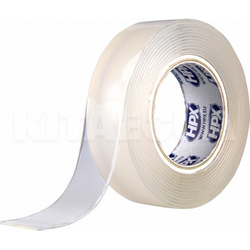 Двостороння прозора стрічка Maxpower для екстремальних навантажень 2 м х 19 мм HPX (HPX HT1902)