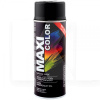 Краска-эмаль черная-транспортная 400мл универсальная декоративная MAXI COLOR (MX9017)